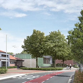 Bauvorhaben Hallenbad - Visualisierung Neues Gebäude