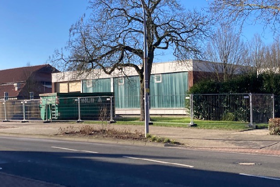 Bauvorhaben Hallenbad - Vor Sanierungsbeginn